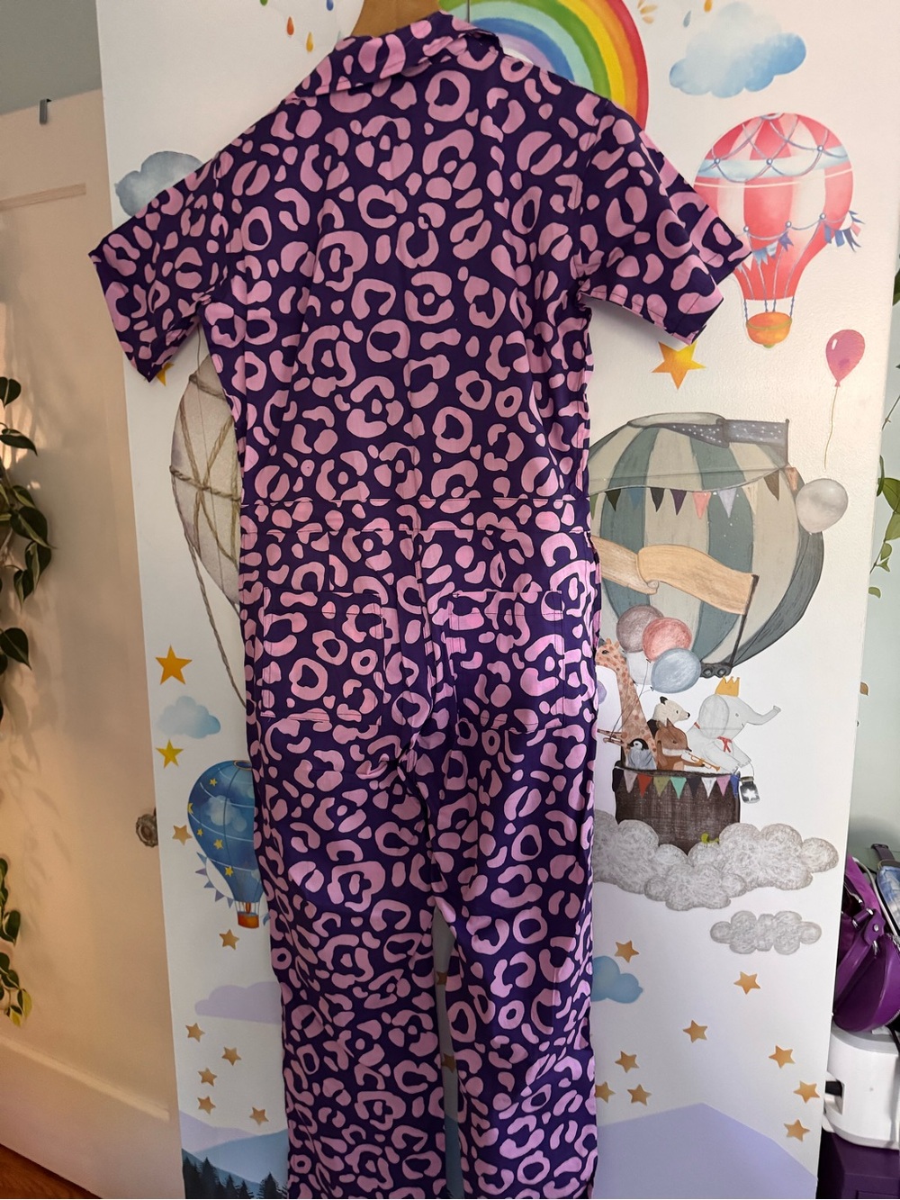 Nooworks cheetah spot coveralls small NWOT - Picture 9 of 12